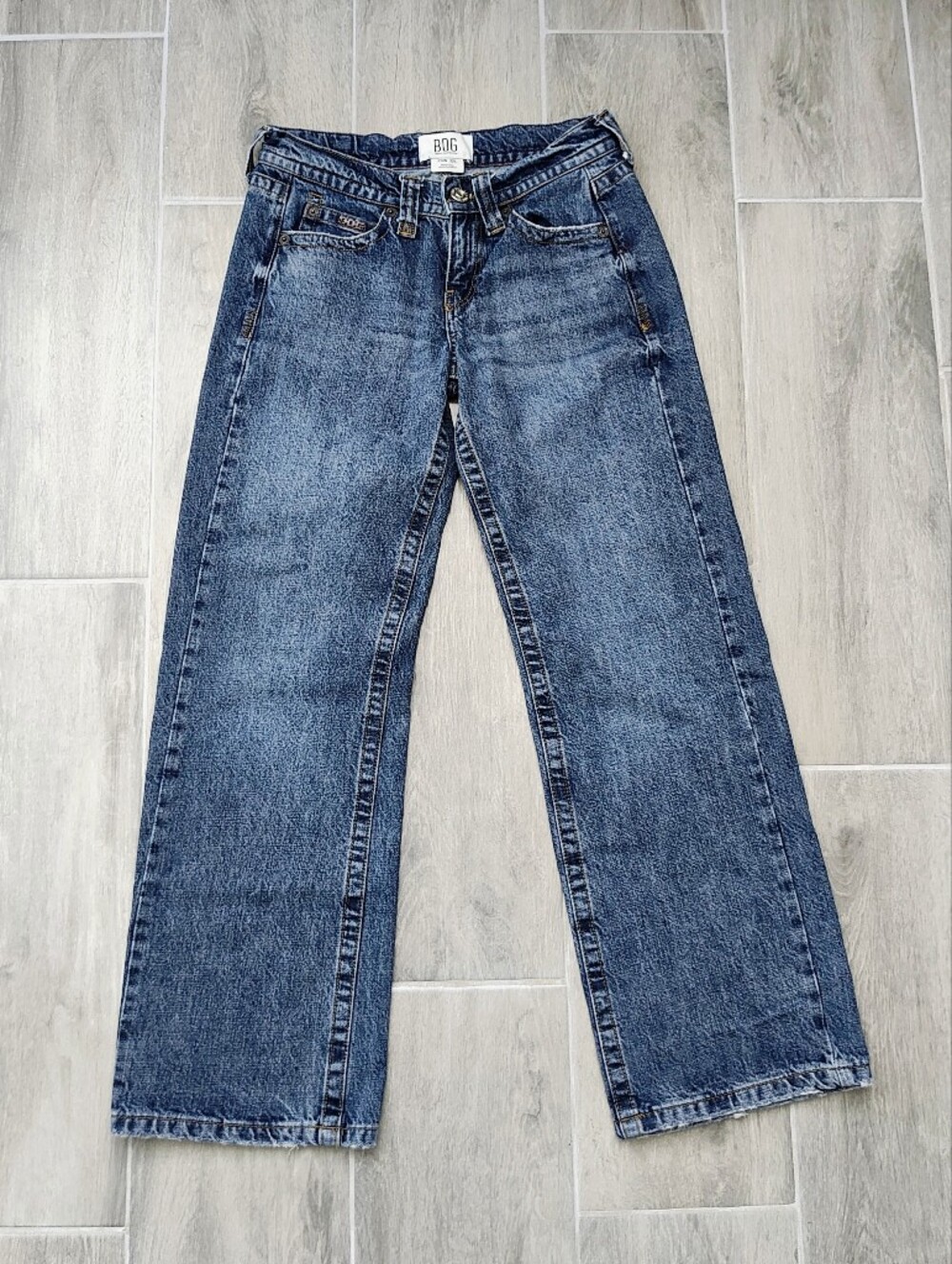 BDG Straight-Leg Men's Dark Blue Denim Jeans